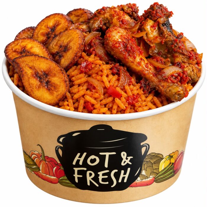Mgbeke Signature Jollof Rice Bowl