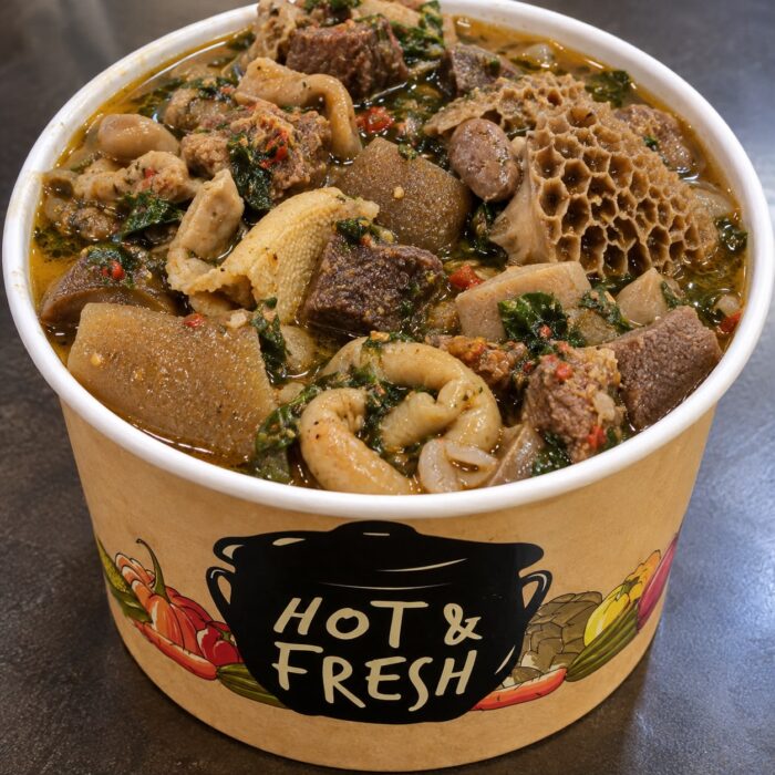 Mgbeke Assorted Meat Pepper Soup Bowl